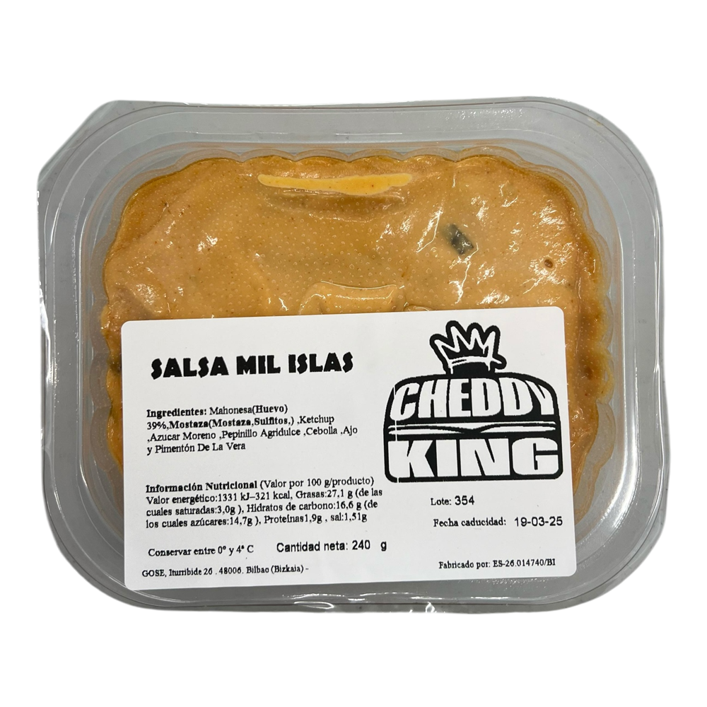 Salsa mil islas by CheddyKings 240ml