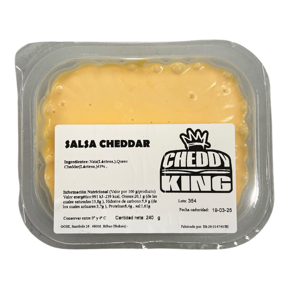Salsa Cheddar by CheddyKings 240ml